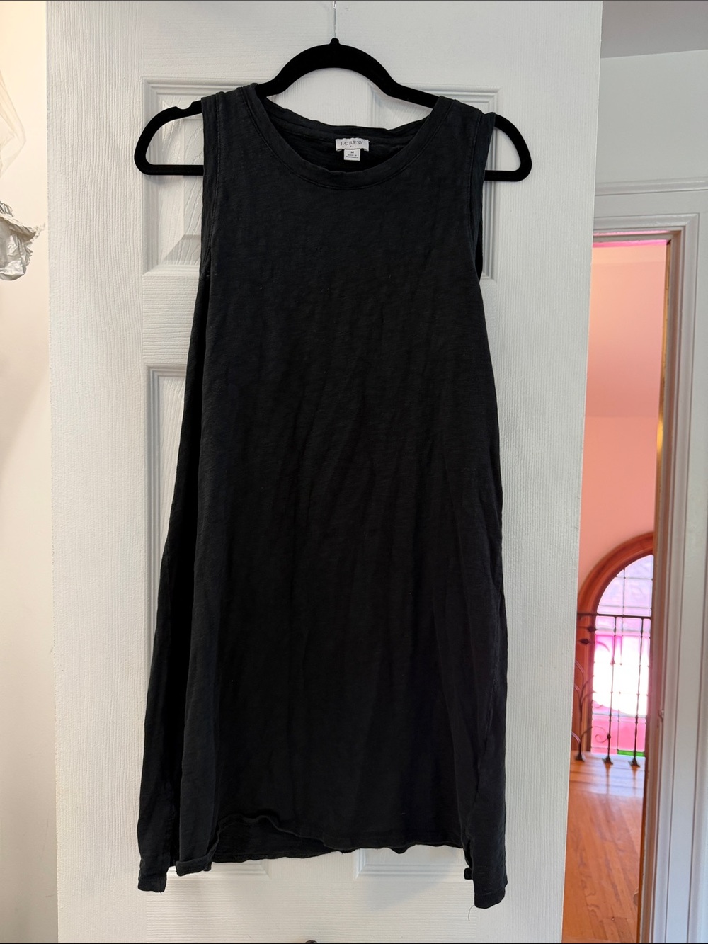Blank NYC Black Sleeveless A-Line Tank Dress